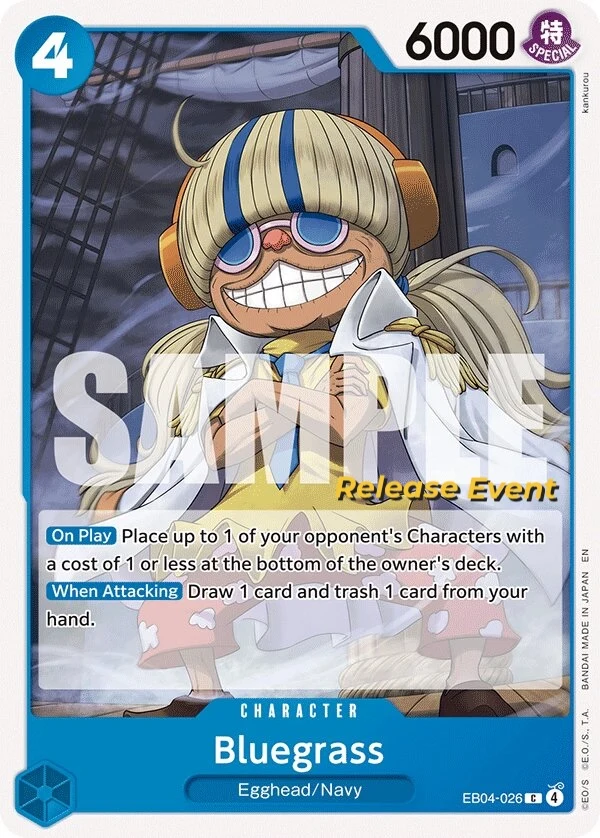 Carte One Piece anglaise Bluegrass EB04-026 C