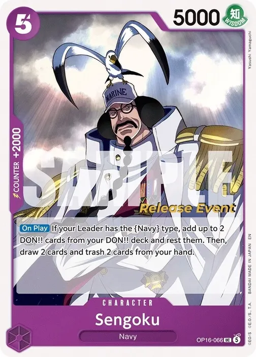 Carte One Piece anglaise OP16-066 Sengoku