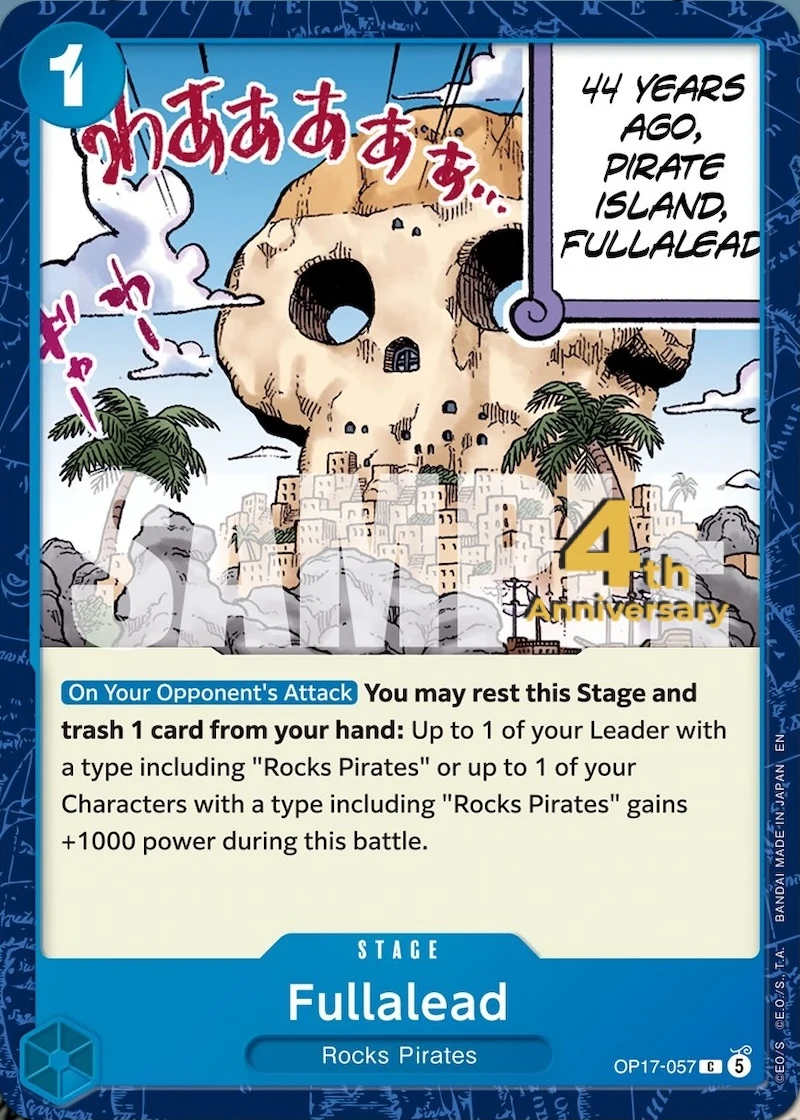 Carte One Piece anglaise Fullalead OP17-057 C