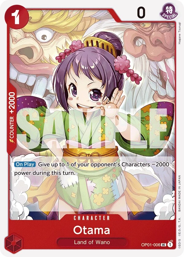 Carte One Piece anglaise Otama OP01-006 UC