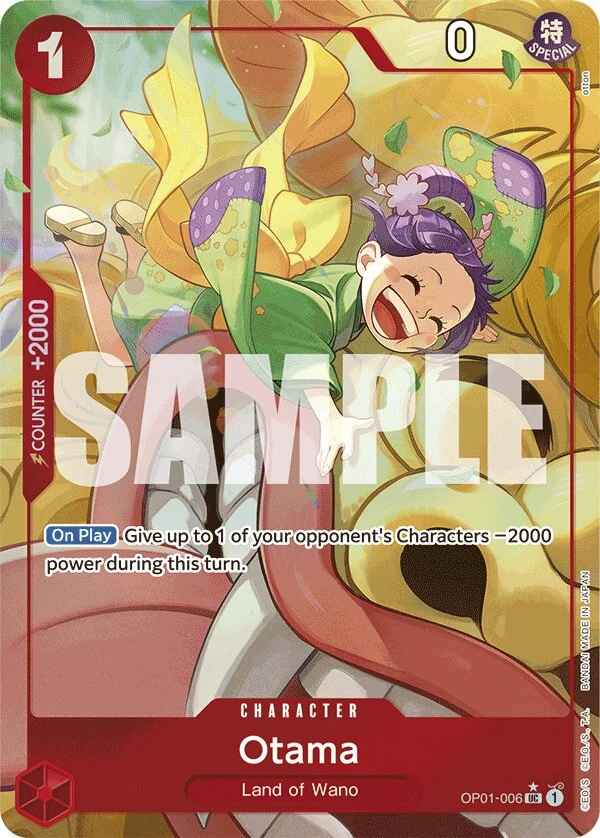 Carte One Piece anglaise Otama OP01-006 UC