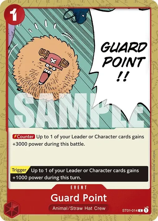 Carte One Piece anglaise ST01-014 Guard Point
