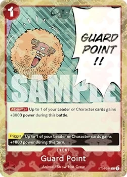 Carte One Piece anglaise ST01-014 Guard Point (version 2)