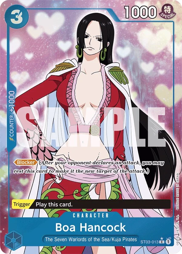 Carte One Piece anglaise Boa Hancock ST03-013 C