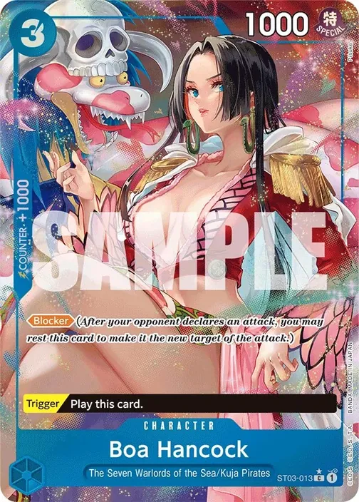 Carte One Piece anglaise ST03-013 Boa Hancock (version 5)