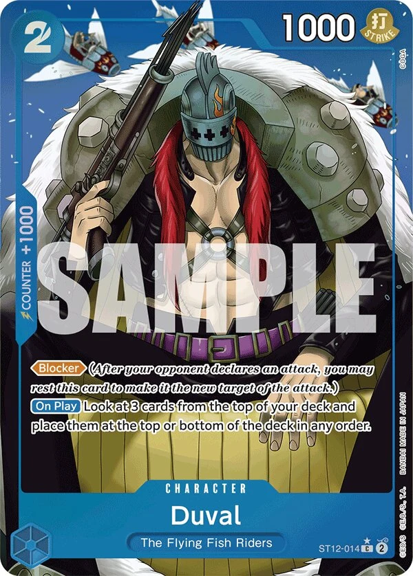 Carte One Piece anglaise Duval ST12-014 C