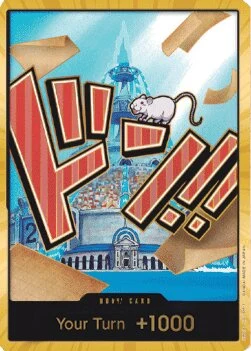 Carte One Piece anglaise  DON!! Card Iceburg (version 3)