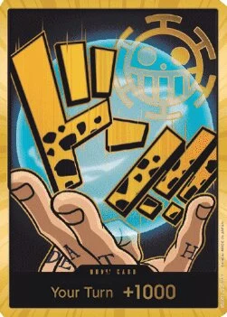 Carte One Piece anglaise  DON!! Card Law (version 51)