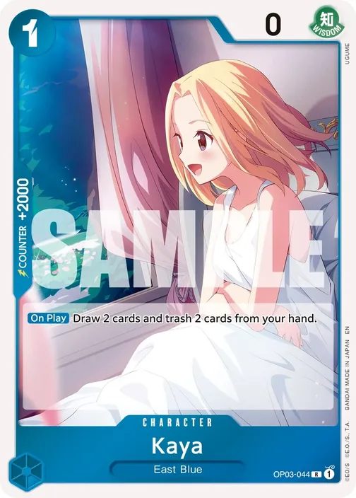 Carte One Piece anglaise OP03-044 Kaya