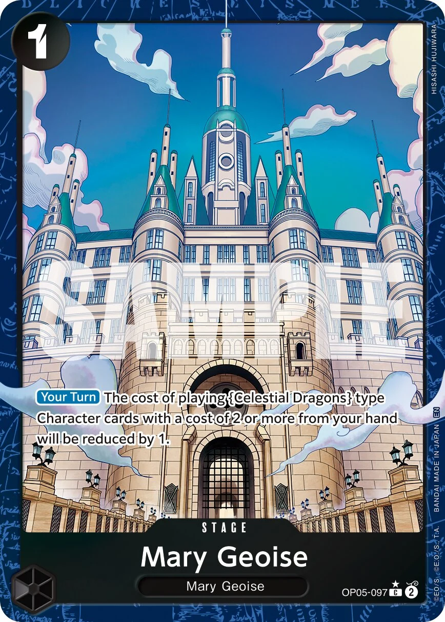 Carte One Piece anglaise Mary Geoise OP05-097 C
