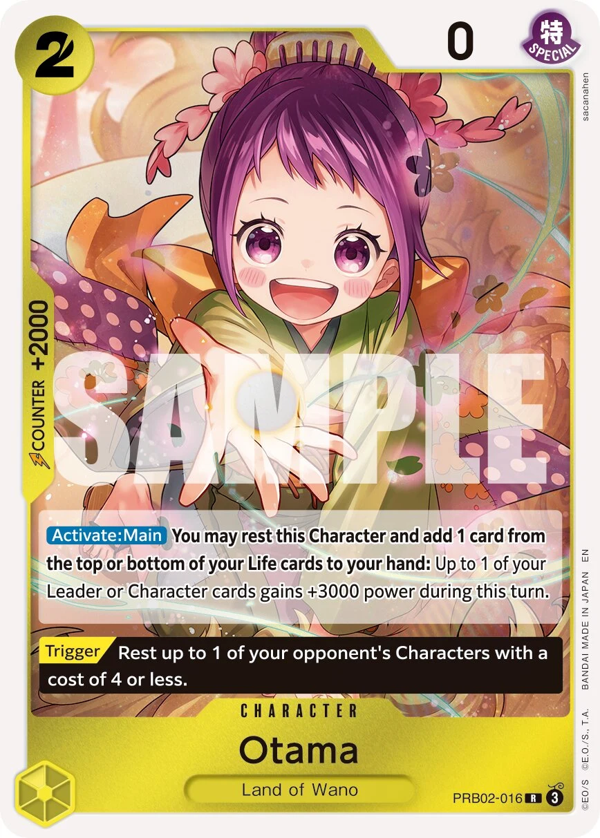 Carte One Piece anglaise Otama PRB02-016 R