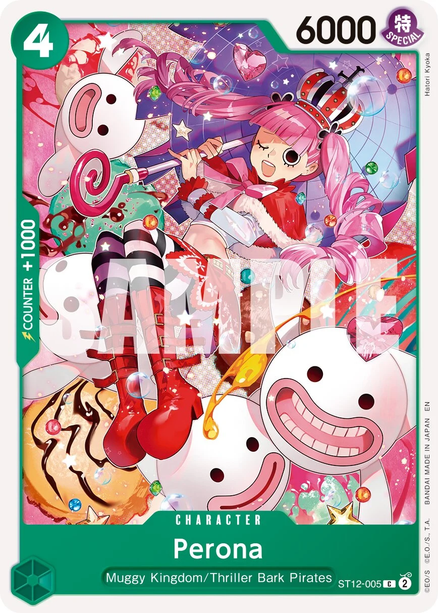 Carte One Piece anglaise Perona ST12-005 C