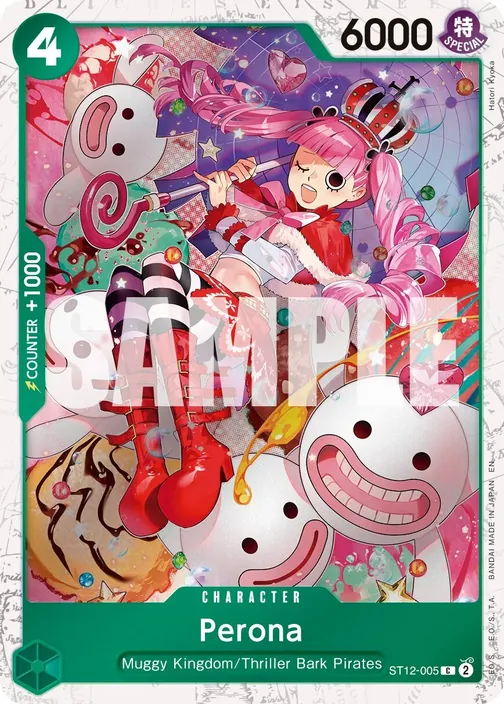 Carte One Piece anglaise ST12-005 Perona (version 2)