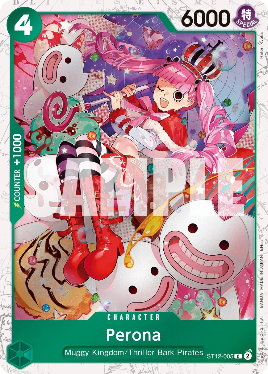 Carte One Piece anglaise Perona ST12-005 C
