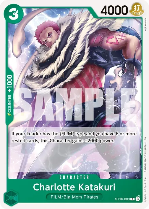 Carte One Piece anglaise ST16-003 Charlotte Katakuri
