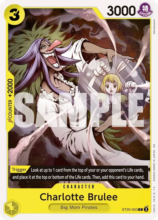 Carte One Piece anglaise ST20-003 Charlotte Brulee