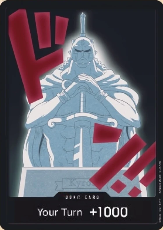 Carte One Piece anglaise DON!! Card Kyros