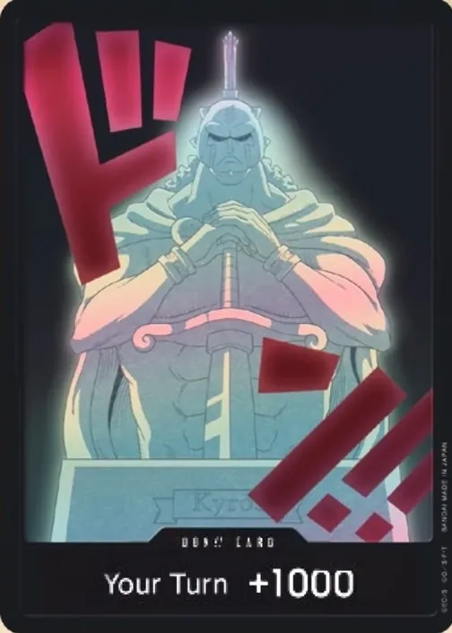 Carte One Piece anglaise  DON!! Card Kyros (version 11)