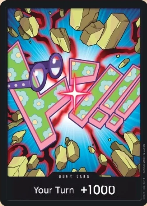 Carte One Piece anglaise  DON!! Card Koby (version 13)