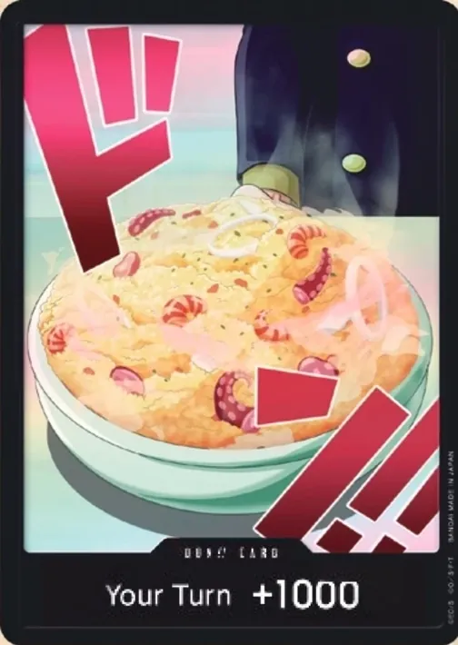 Carte One Piece anglaise  DON!! Card Sanji (version 17)