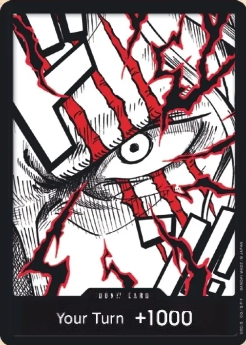 Carte One Piece anglaise  DON!! Card Shanks (version 25)