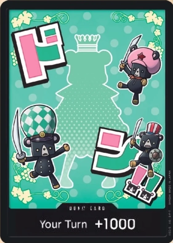 Carte One Piece anglaise DON!! Card Sugar