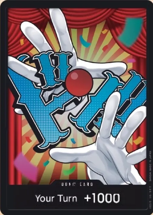Carte One Piece anglaise  DON!! Card Buggy (version 53)