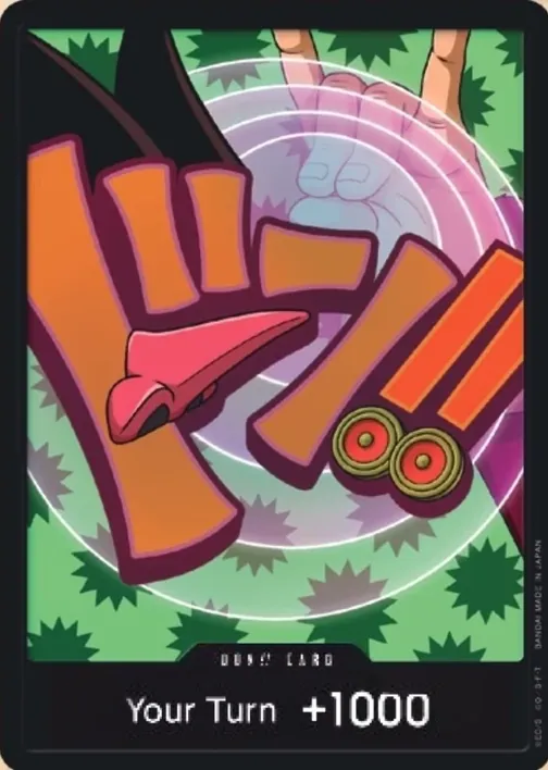 Carte One Piece anglaise  DON!! Card Foxy (version 59)
