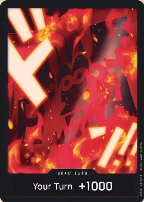 Carte One Piece anglaise  DON!! Card Dragon (version 73)