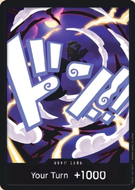 Carte One Piece anglaise DON!! Card Luffy Gear 5