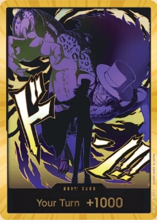 Carte One Piece anglaise  DON!! Card Rob Lucci (version 90)