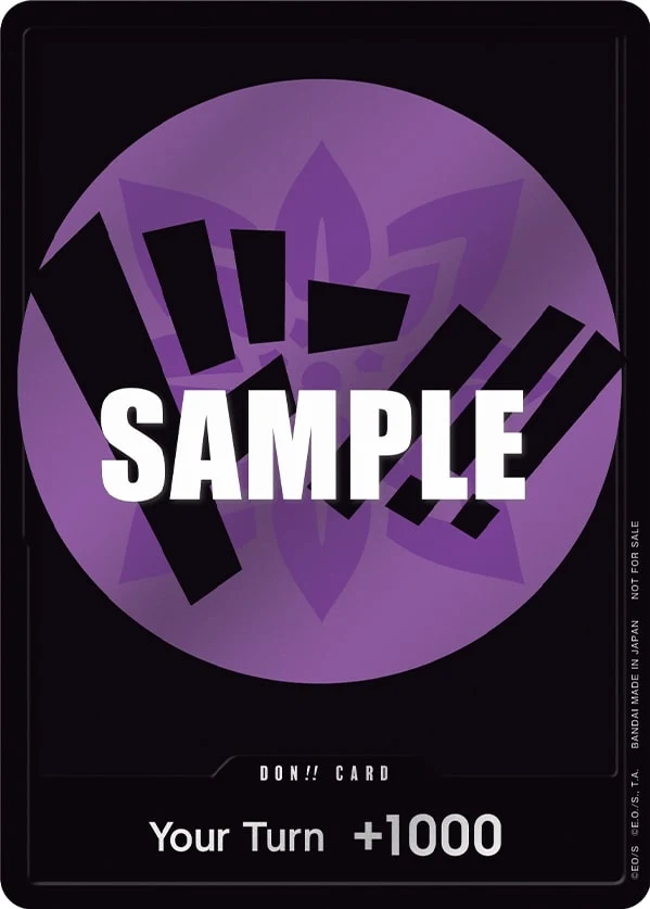 Carte One Piece anglaise DON!! Card (Purple Robin)