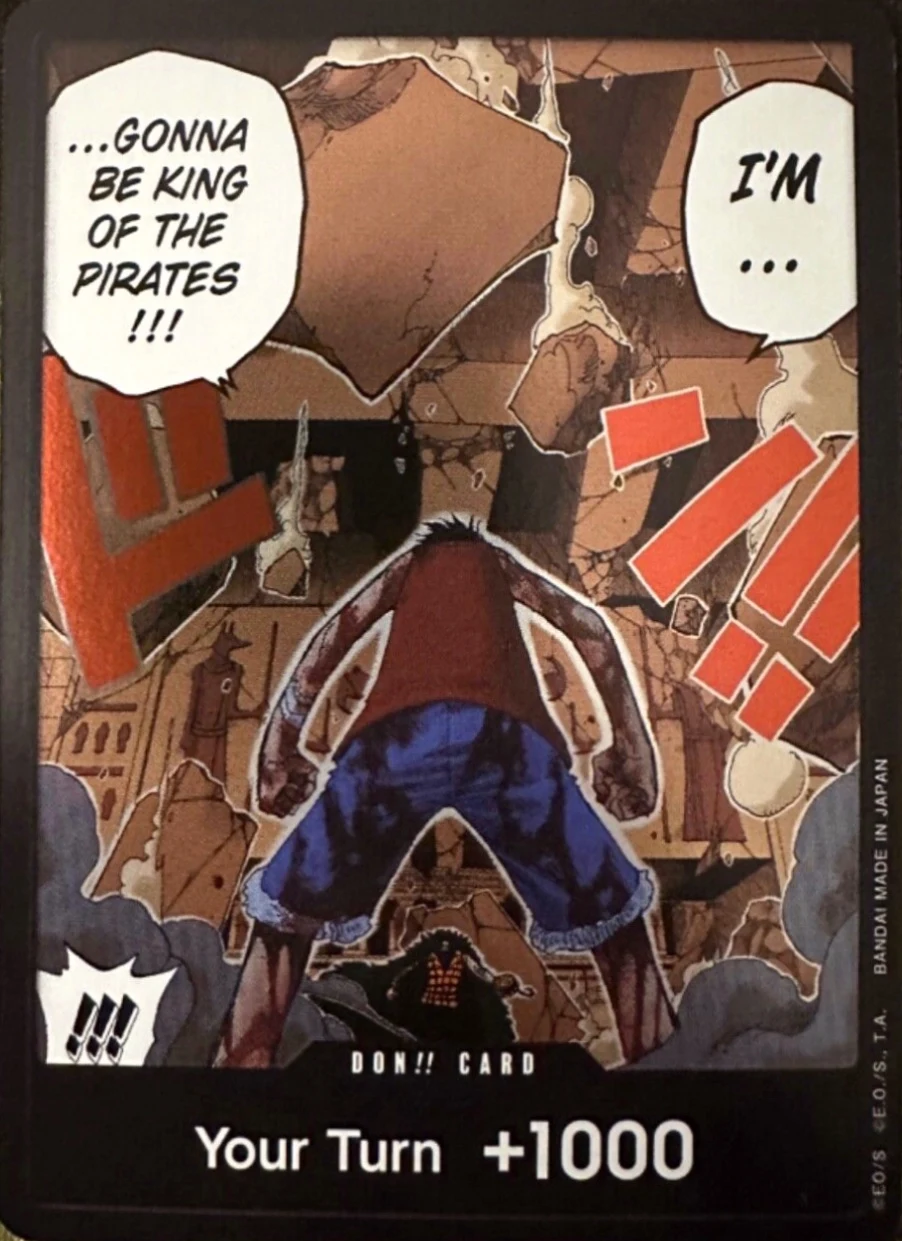 Carte One Piece anglaise DON !! Card Devil Fruits Collection Vol.1