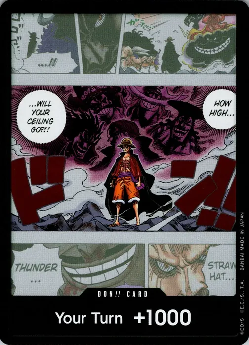 Carte One Piece anglaise  DON !! Card OP05-DON (version 21)