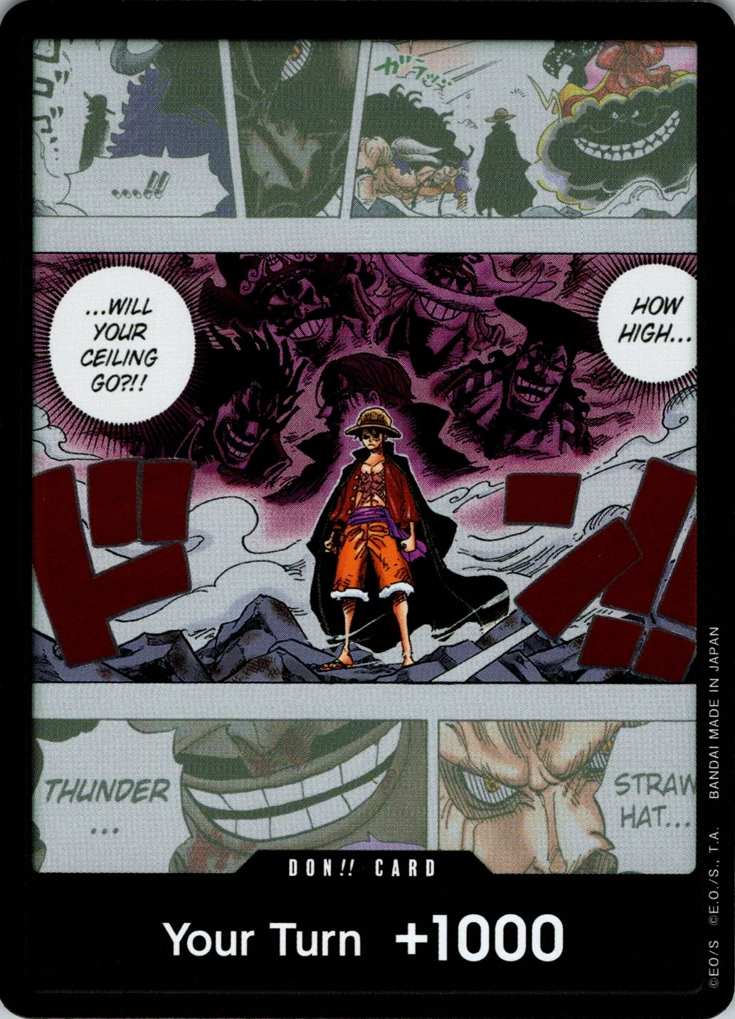 Carte One Piece anglaise DON !! Card OP05-DON