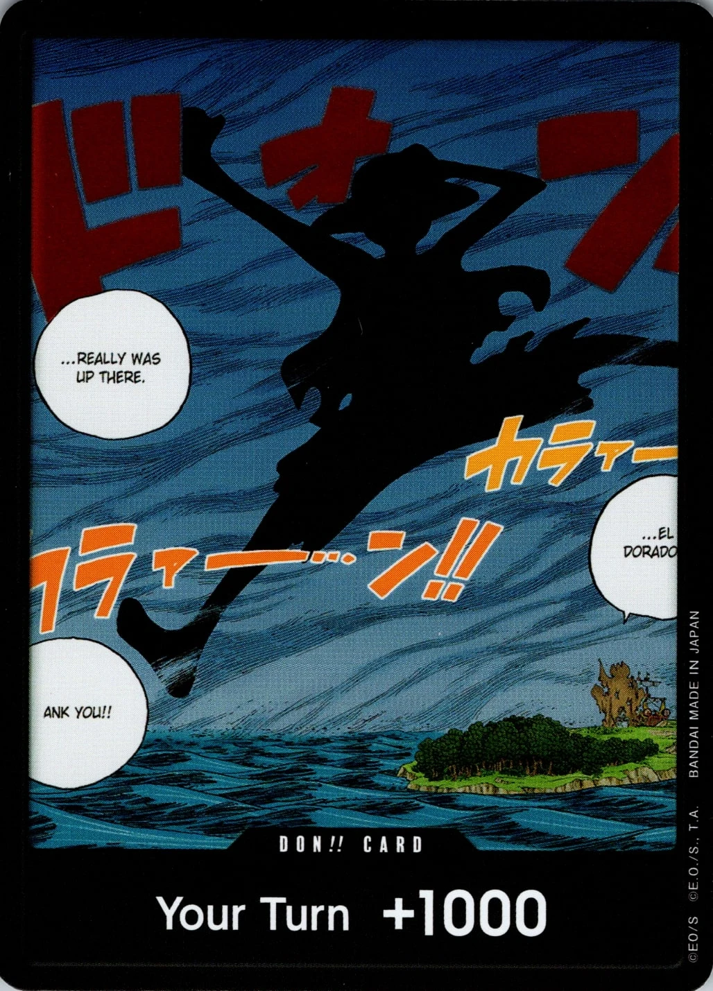 Carte One Piece anglaise DON !! Card OP05-DON