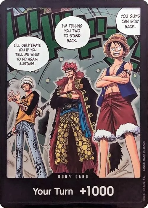 Carte One Piece anglaise  DON !! Card OP07-DON (version 25)