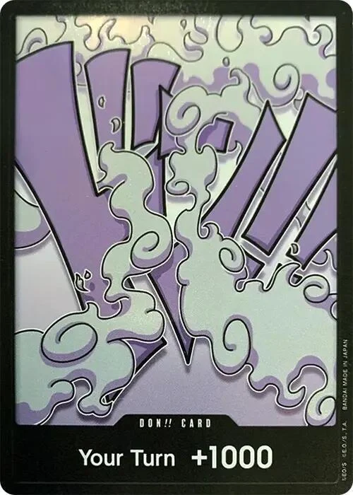 Carte One Piece anglaise  DON!! (Monkey D. Luffy TS01) (version 38)