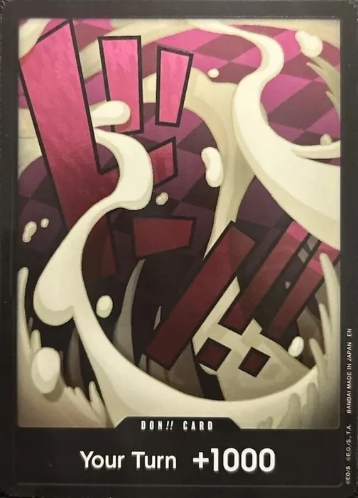 Carte One Piece anglaise  DON !! Card OP11-DON (version 41)