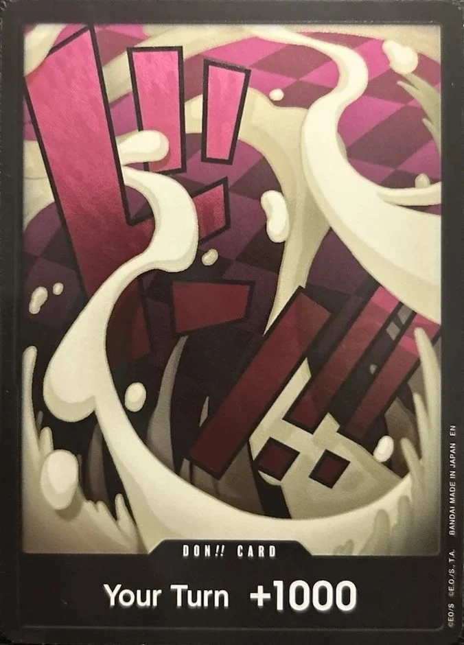 Carte One Piece anglaise DON !! Card OP11-DON