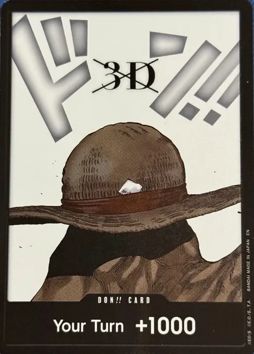 Carte One Piece anglaise  DON !! Card OP12-DON (version 44)