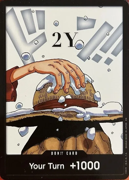 Carte One Piece anglaise  DON !! Card OP12-DON (version 45)