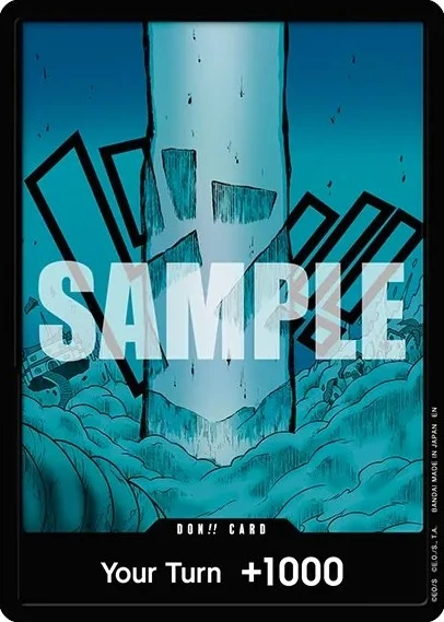 Carte One Piece anglaise  DON !! Card OP15-DON (version 51)