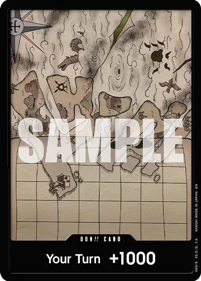 Carte One Piece anglaise  DON !! Card OP15-DON (version 52)
