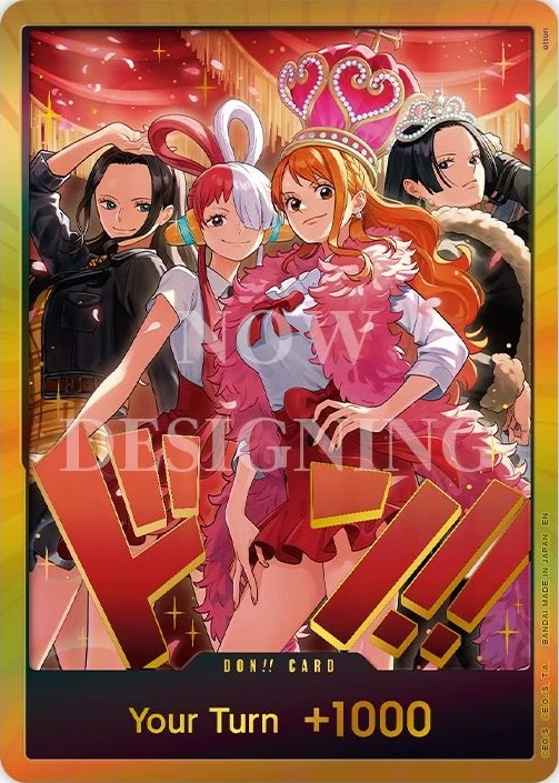 Carte One Piece anglaise  DON!! Gold Extra Box EB-03 (version 54)