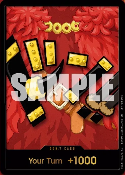 Carte One Piece anglaise  DON!! Elbaph Luffy (version 62)