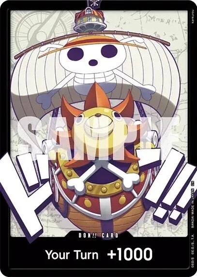 Carte DON!! Thousand Sunny illustrée par kankurou (édition anglaise)