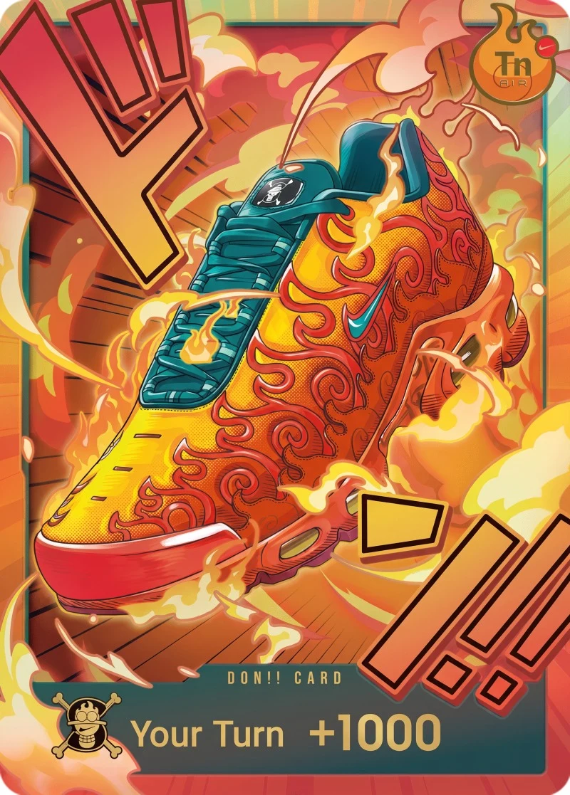 Carte One Piece anglaise DON!! Card Nike Mera Mera
