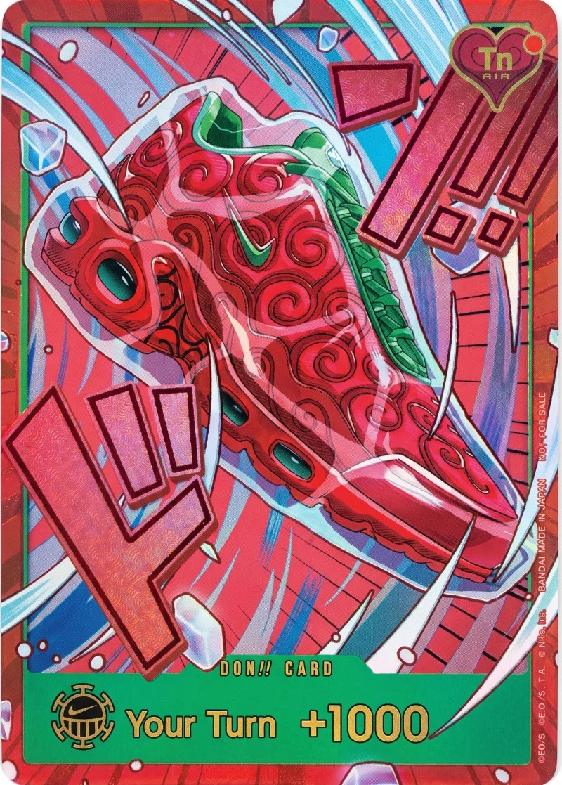 Carte One Piece anglaise DON!! Card Nike Ope Ope