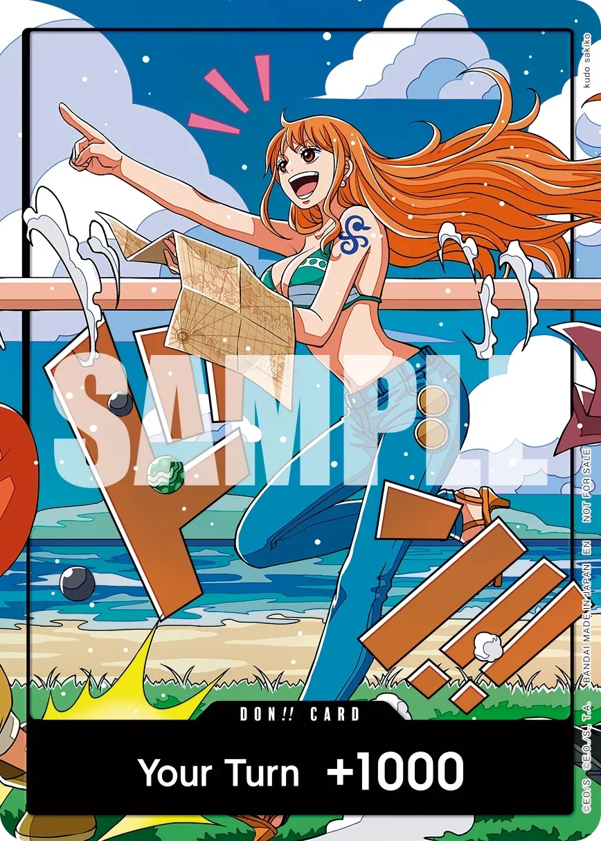 Carte DON!! Card Nami Puzzle illustrée par kudo sakiko (édition anglaise)